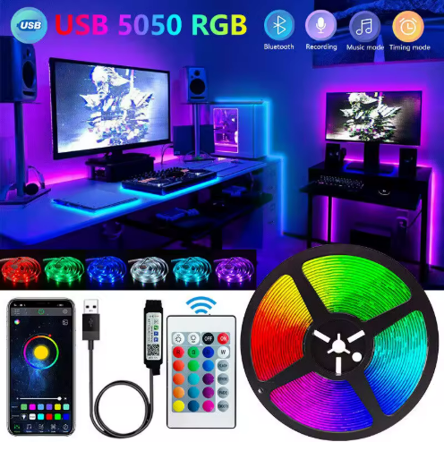 Smart Bluetooth LED Strip Lights!